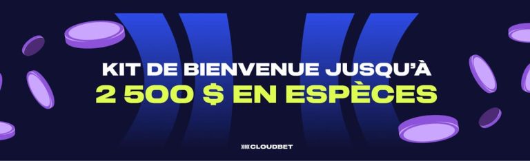 Cloudbet Casino bonus bienvenue