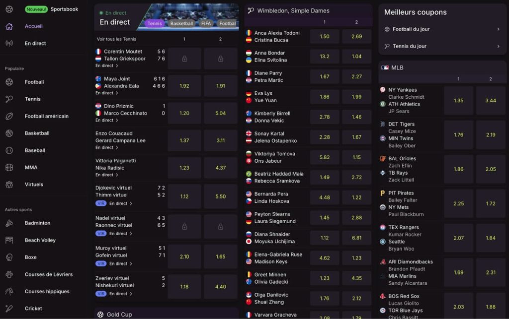 Cloudbet Casino paris en ligne